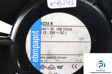 ebmpapst-6224-N-axial-fan-used-1