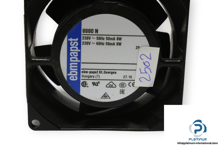 ebmpapst-8880-n-axial-compact-fan-used-1