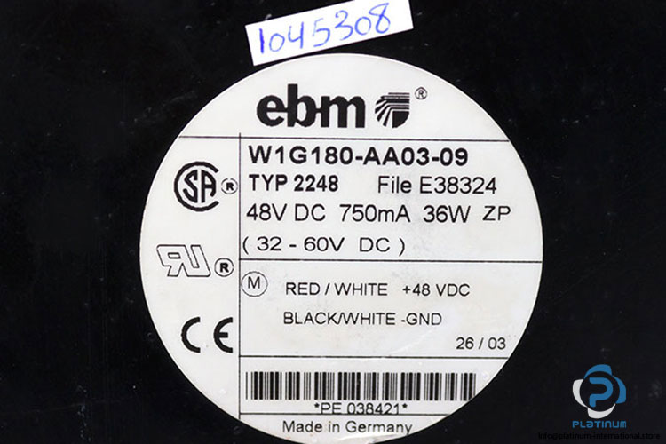 ebmpapst-W1G180-AA03-09-axial-fan-used-1