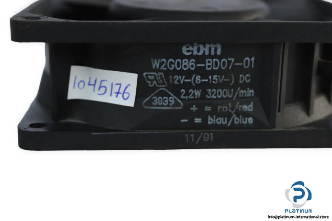 ebmpapst-W2G086-BD07-01-axial-fan-Used-1