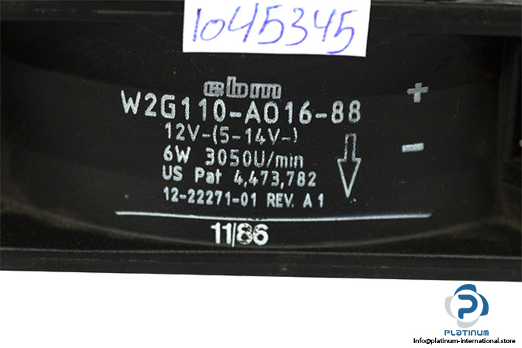 ebmpapst-W2G110-A016-88-axial-fan-used-1