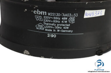 ebmpapst-W2S130-AA03-53-axial-fan-used-1