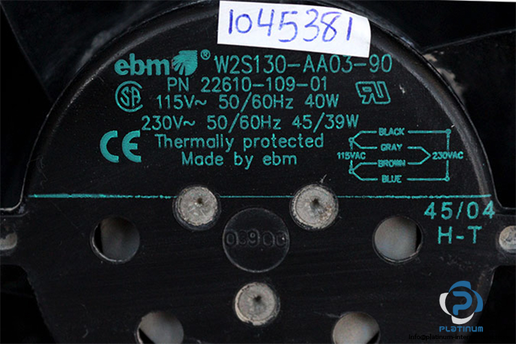 ebmpapst-W2S130-AA03-90-axial-fan-used-1
