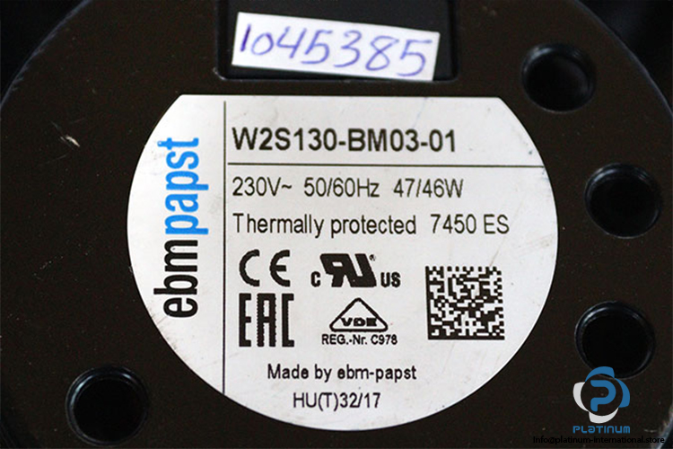 ebmpapst-W2S130-BM03-01-axial-fan-used-1