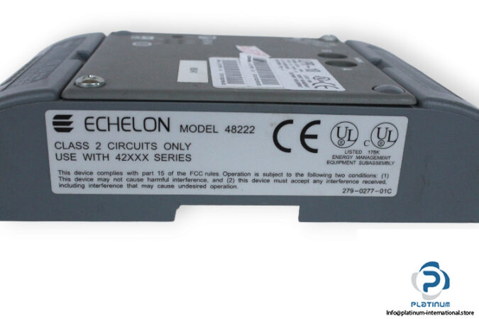 echelon-LPR-10-router-module-(used)-2