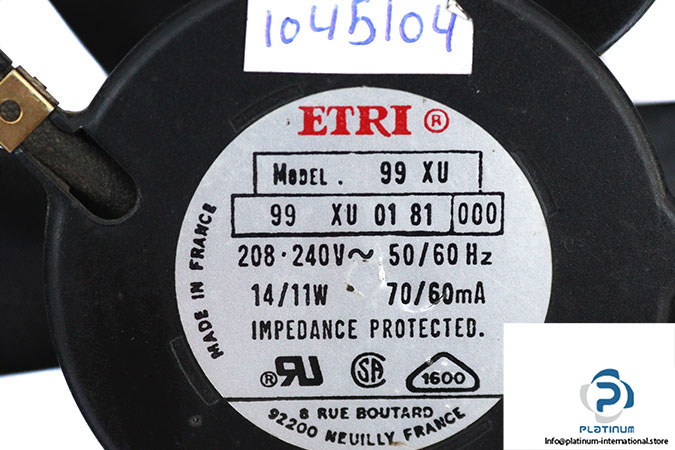 eiri-99XU-axial-fan-used-1