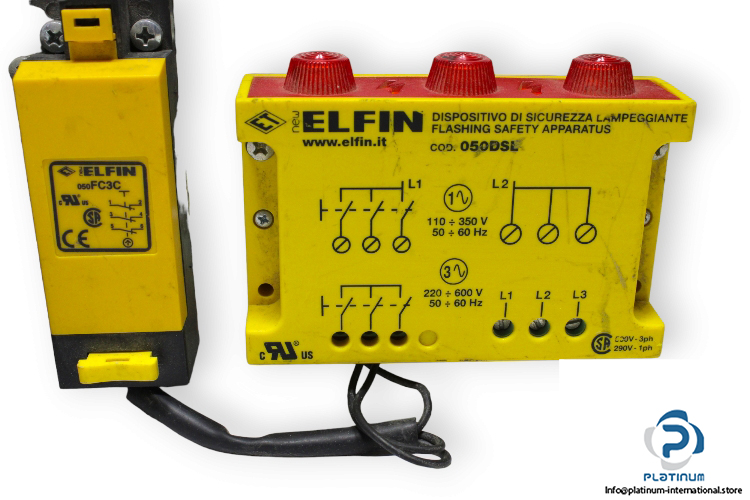 elfin-050ASL500-flashing-safety-apparatus-(used)-1