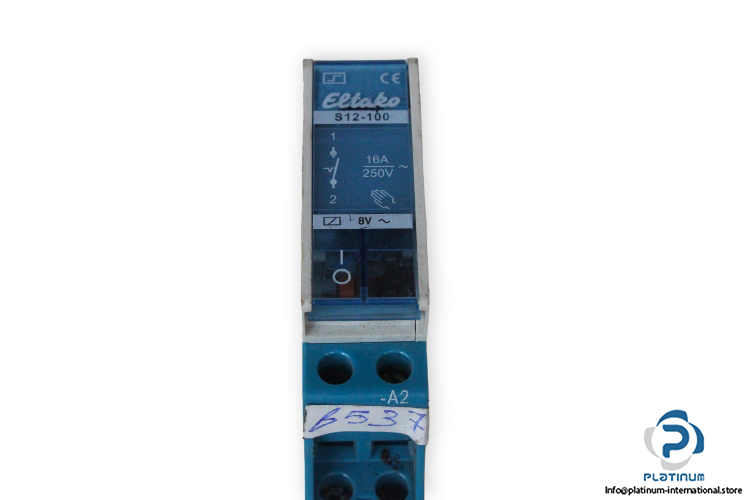 eltako-S12-100-8V-electromechanical-impulse-switch-(used)-1