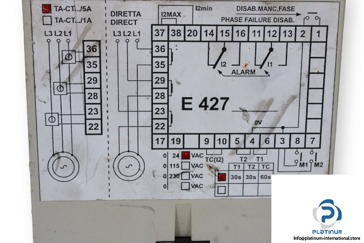 emirel-E-427-three-phase-current-relay-(used)-1