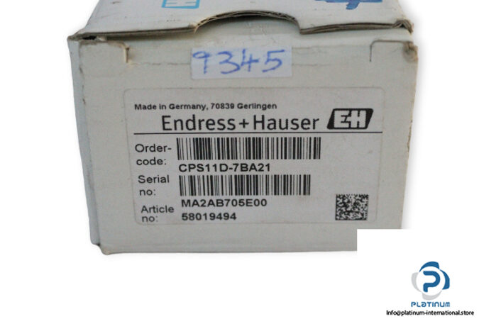 endress-hauser-CPS11D-7BA21-ph-sensor-(New)-3