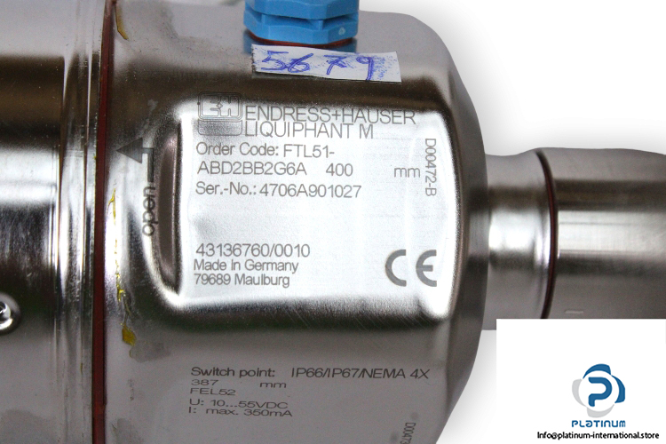 endress-hauser-FTL-51-ABD2BB2G6A-point-level-switch-(New)-1