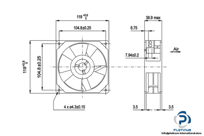 etri-125XR-axial-fan-used-2