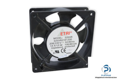 etri-325XR-axial-fan-used