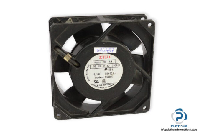 etri-99-XM-axial-fan-used