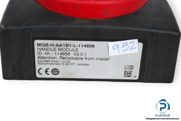 euchner-mgb-h-aa1b1-l-114656-handle-module-used-1