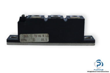 eupec-TD-46-N-12-LOF-17F5-thyristor-module-(Used)-1