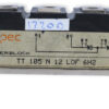 eupec-TT-105-N-12-LOF-6H2-thyristor-module-(used)-1