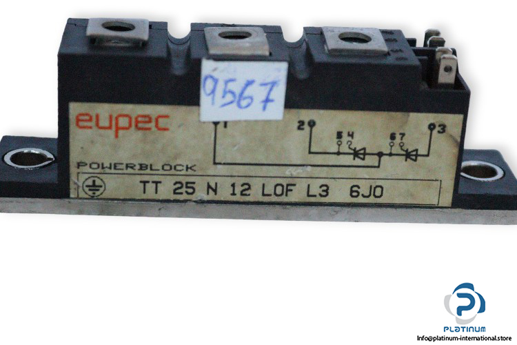eupec-TT25N12LOFL36JO-phase-control-thyristor-module-(used)-1