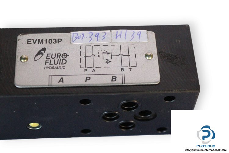 euro-fluid-EVM103P-pressure-relief-valve-used-2