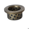F-405030-bronze-with-solid-lubricant-flange-bushing