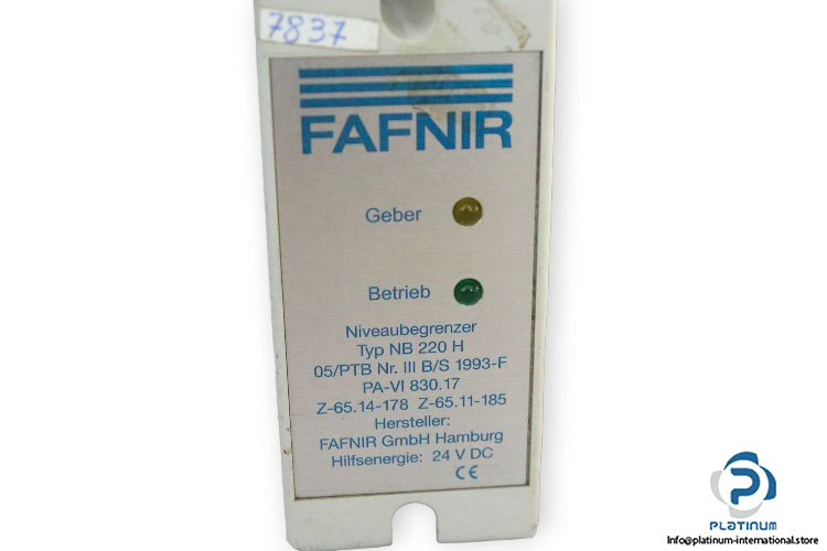 fafnir-NB-220-H-level-detector-(used)-1