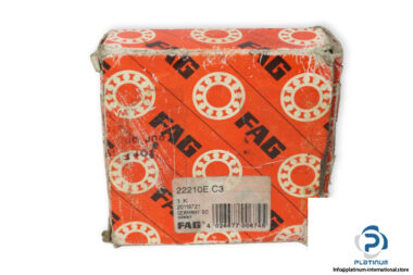 fag-22210E.C3-spherical-roller-bearing-(new)-(carton)