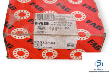 fag-22311-E1-C3-spherical-roller-bearing-(new)-(carton)-1