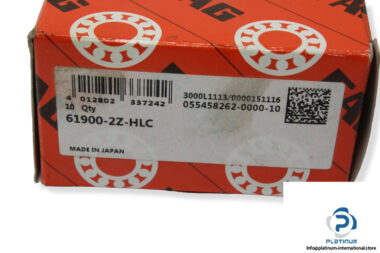 fag-61900-2z-hlc-deep-groove-ball-bearing-1