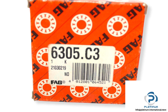 fag-6305-c3-deep-groove-ball-bearing-1