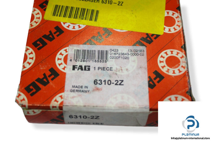 fag-6310-2z-deep-groove-ball-bearing-1