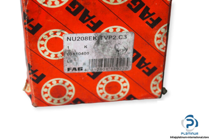 fag-nu208ek-tvp2-c3-cylindrical-roller-bearing-1