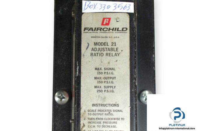 fairchild-MODEL-21-relay-used-3