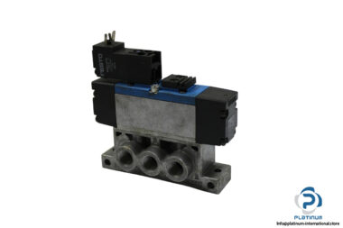 Festo-161067-air-solenoid-valve-with-plate