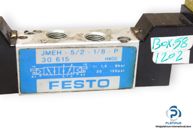 festo-30615-double-solenoid-valve-used-3