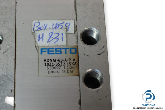 festo-539697-multi-stage-pneumatic-cylinder-(used)-2