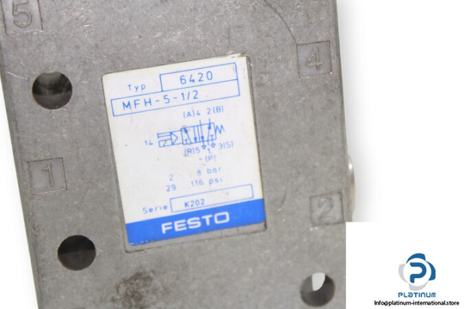 festo-6420-air-solenoid-valve-used-3