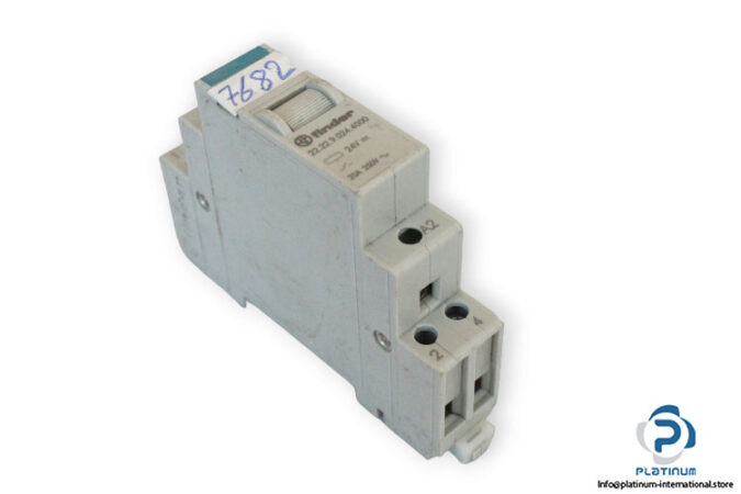 finder-22.22.9.024.4000-modular-monostable-relay-(used)