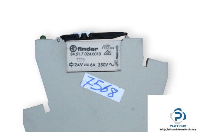 finder-34.51.7.024.0010-slim-electromechanical-pcb-relay-(used)-2