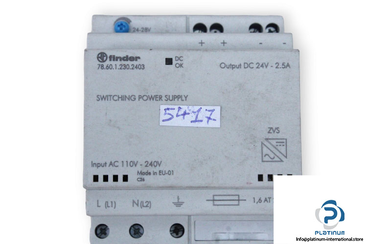 finder-78.60.1.230.2403-switching-power-supply-(used)-1