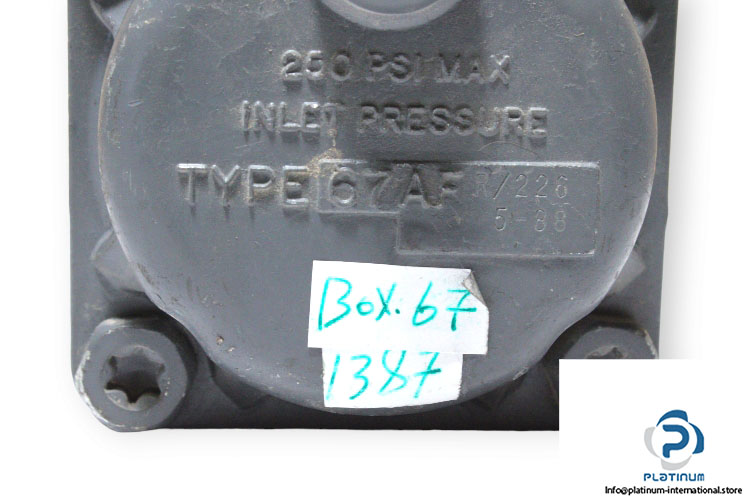 fisher-controls-67AF-pressure-regulator-used-2