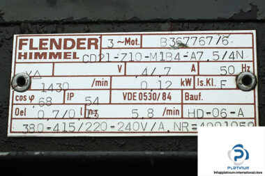flender-himmel-CD21-710-M1B4-A7.5_4N-gearmotor-1-used