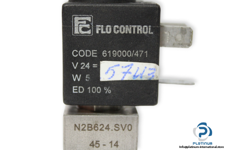 flo-control-N2B624-SV0-45-14-single-solenoid-valve-used-2