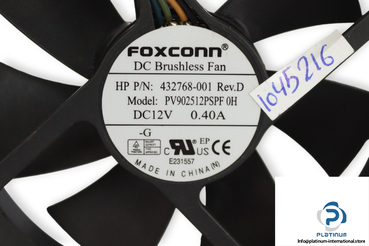 foxconn-PV902512PSPFOH-axial-fan-used-1
