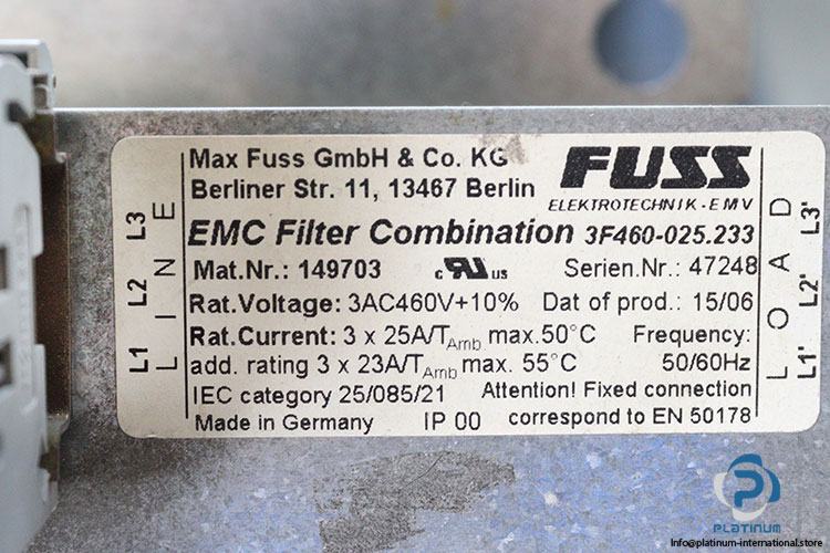 fuss-3F460-025.233-emc-filter-(used)-1