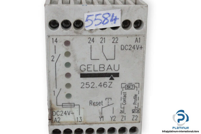 gelbau-252-46Z-safety-relay-used-3