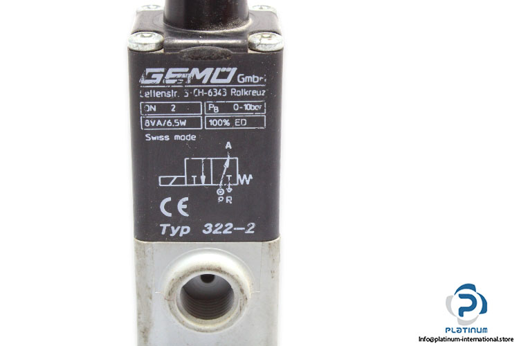 gemu-322-2-single-solenoid-valve-1-2