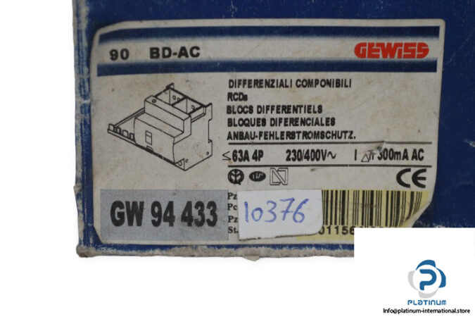 gewiss-GW94433-residual-current-circuit-breaker-(New)-3