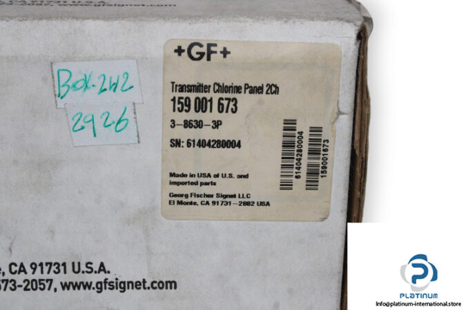 gf-3-8630-3P-chlorine-transmitter-panel-new-5