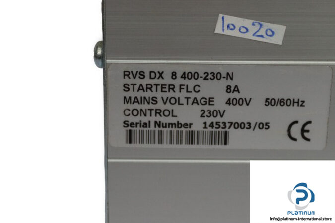 ghisalba-RVS-DX-8-400-230-N-digital-soft-starter-(New)-3