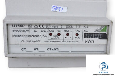 gossen-U1689-electricity-meter-(used)